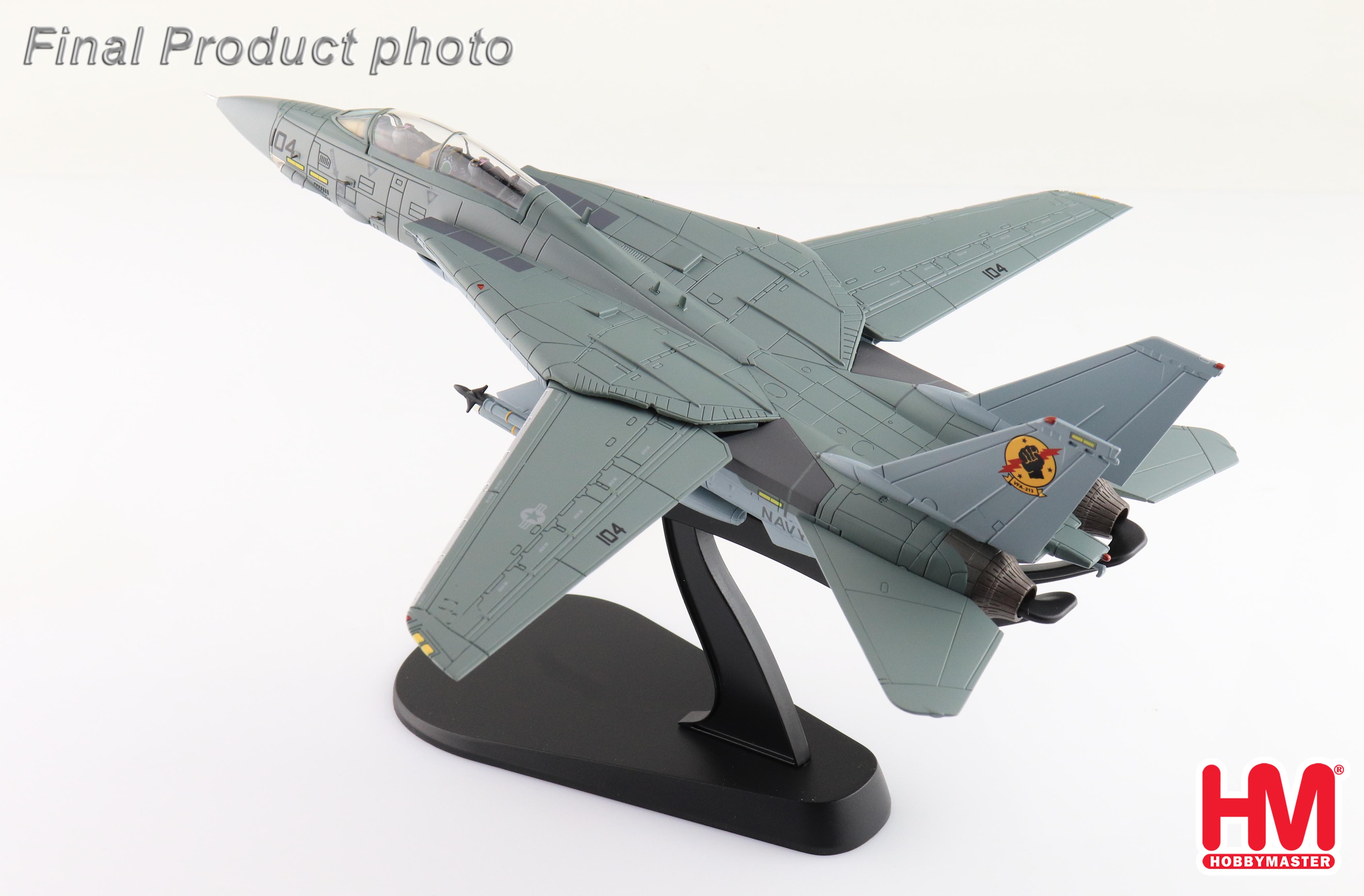 航空機・ヘリコプター Hobby Master 1/72 F-14 TOMCAT HA5228 Hobby Master 1:72 F-14A Tomcat, Top-Gun, #114 Maverick and Goose